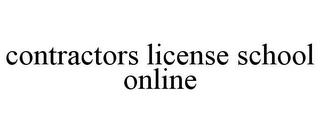 CONTRACTORS LICENSE SCHOOL ONLINE