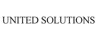 UNITED SOLUTIONS