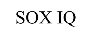 SOX IQ