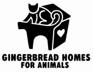 GINGERBREAD HOMES FOR ANIMALS