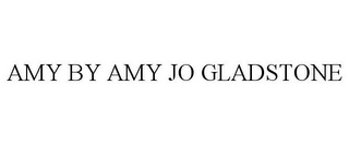 AMY BY AMY JO GLADSTONE