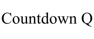 COUNTDOWN Q