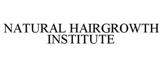 NATURAL HAIRGROWTH INSTITUTE