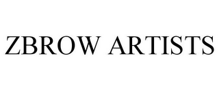 ZBROW ARTISTS