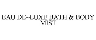 EAU DE~LUXE BATH & BODY MIST