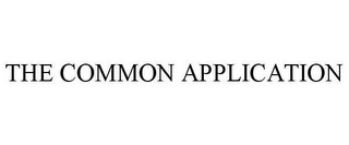 THE COMMON APPLICATION