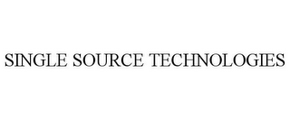 SINGLE SOURCE TECHNOLOGIES