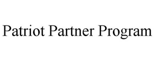 PATRIOT PARTNER PROGRAM