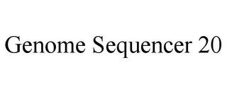 GENOME SEQUENCER 20