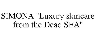 SIMONA "LUXURY SKINCARE FROM THE DEAD SEA"