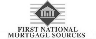 FIRST NATIONAL MORTGAGE SOURCES