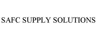 SAFC SUPPLY SOLUTIONS