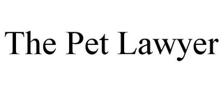 THE PET LAWYER
