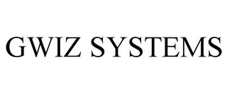 GWIZ SYSTEMS