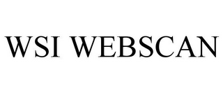 WSI WEBSCAN