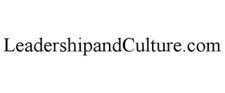 LEADERSHIPANDCULTURE.COM