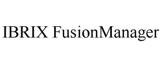 IBRIX FUSIONMANAGER