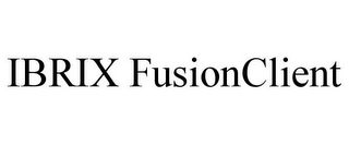 IBRIX FUSIONCLIENT