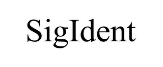 SIGIDENT