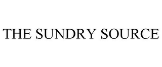 THE SUNDRY SOURCE