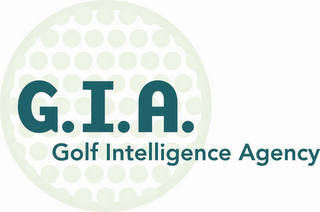 G.I.A. GOLF INTELLIGENCE AGENCY