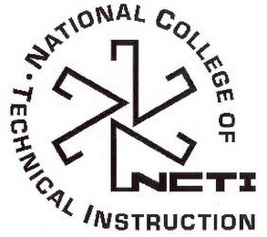 NCTI NATIONAL COLLEGE OF TECHNICAL INSTRUCTION