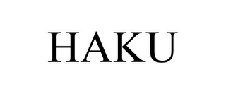 HAKU