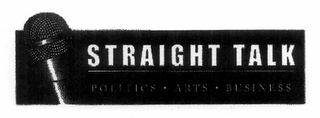 STRAIGHT TALK POLITICS · ARTS · BUSINESS