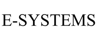 E-SYSTEMS