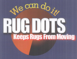 RUG DOTS WE CAN DO IT! KEEPS RUGS FROM MOVING