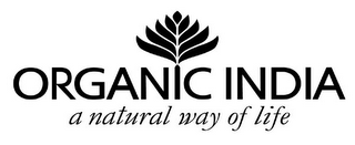 ORGANIC INDIA A NATURAL WAY OF LIFE