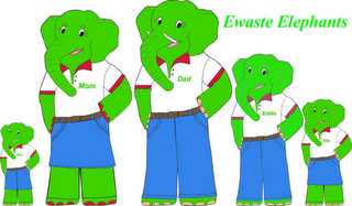 EWASTE ELEPHANTS ERIC MOM DAD EDDIE ELLY