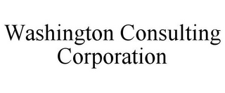 WASHINGTON CONSULTING CORPORATION