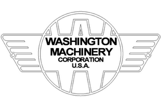 W WASHINGTON MACHINERY CORPORATION U.S.A.