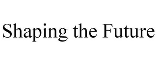 SHAPING THE FUTURE