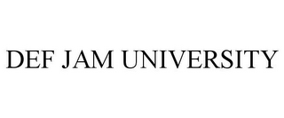 DEF JAM UNIVERSITY