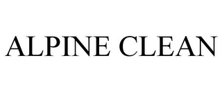 ALPINE CLEAN