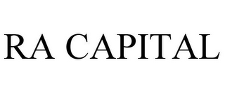 RA CAPITAL