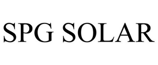 SPG SOLAR