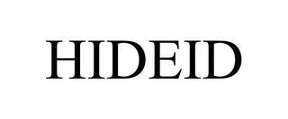 HIDEID