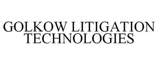 GOLKOW LITIGATION TECHNOLOGIES