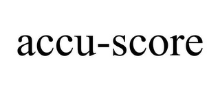 ACCU-SCORE