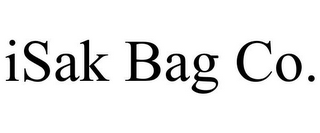 ISAK BAG CO.