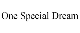 ONE SPECIAL DREAM