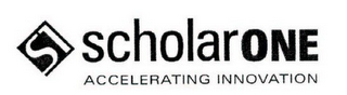 S1 SCHOLARONE ACCELERATING INNOVATION