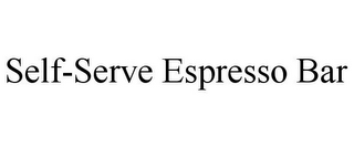 SELF-SERVE ESPRESSO BAR