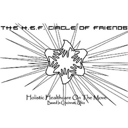 THE H.E.F. CIRCLE OF FRIENDS HOLISTIC HEALTHCARE ON THE MOVE BASED IN CINCINNATI, OHIO