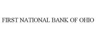 FIRST NATIONAL BANK OF OHIO