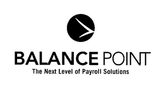 BALANCE POINT THE NEXT LEVEL OF PAYROLL SOLUTIONS