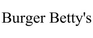 BURGER BETTY'S